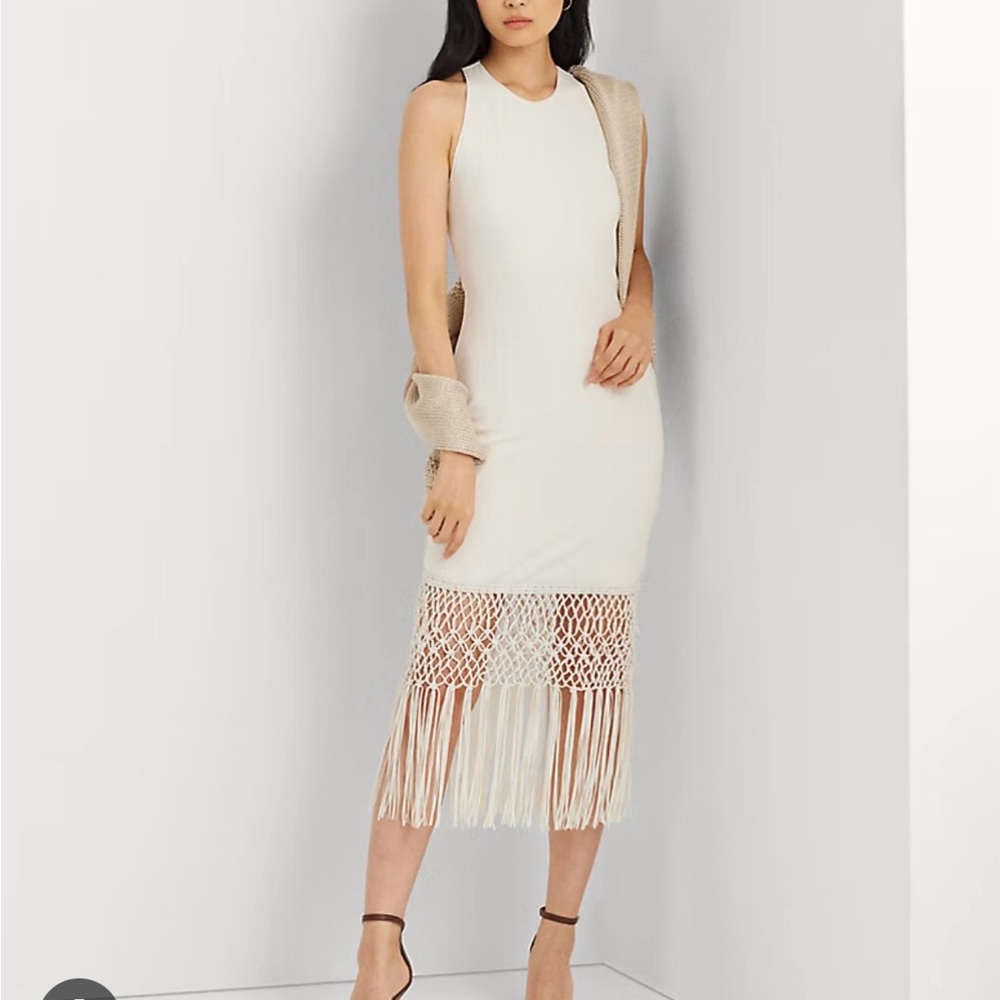 Ralph Lauren Cream Maxi Dress